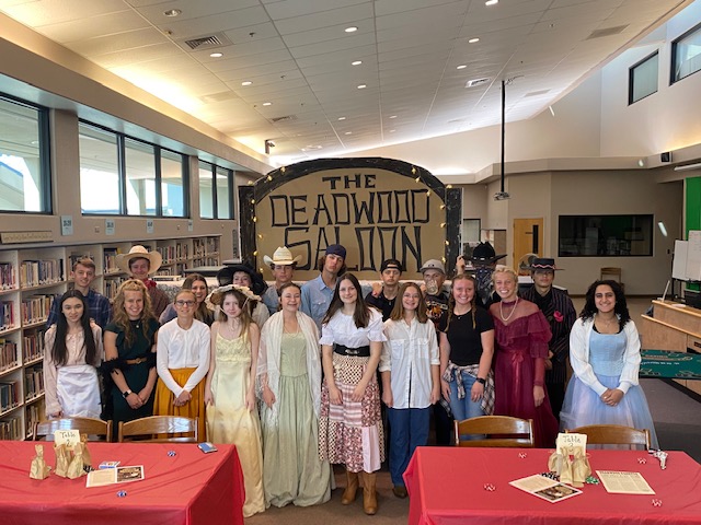 Spring Seminar '22 Murder Mystery in the library