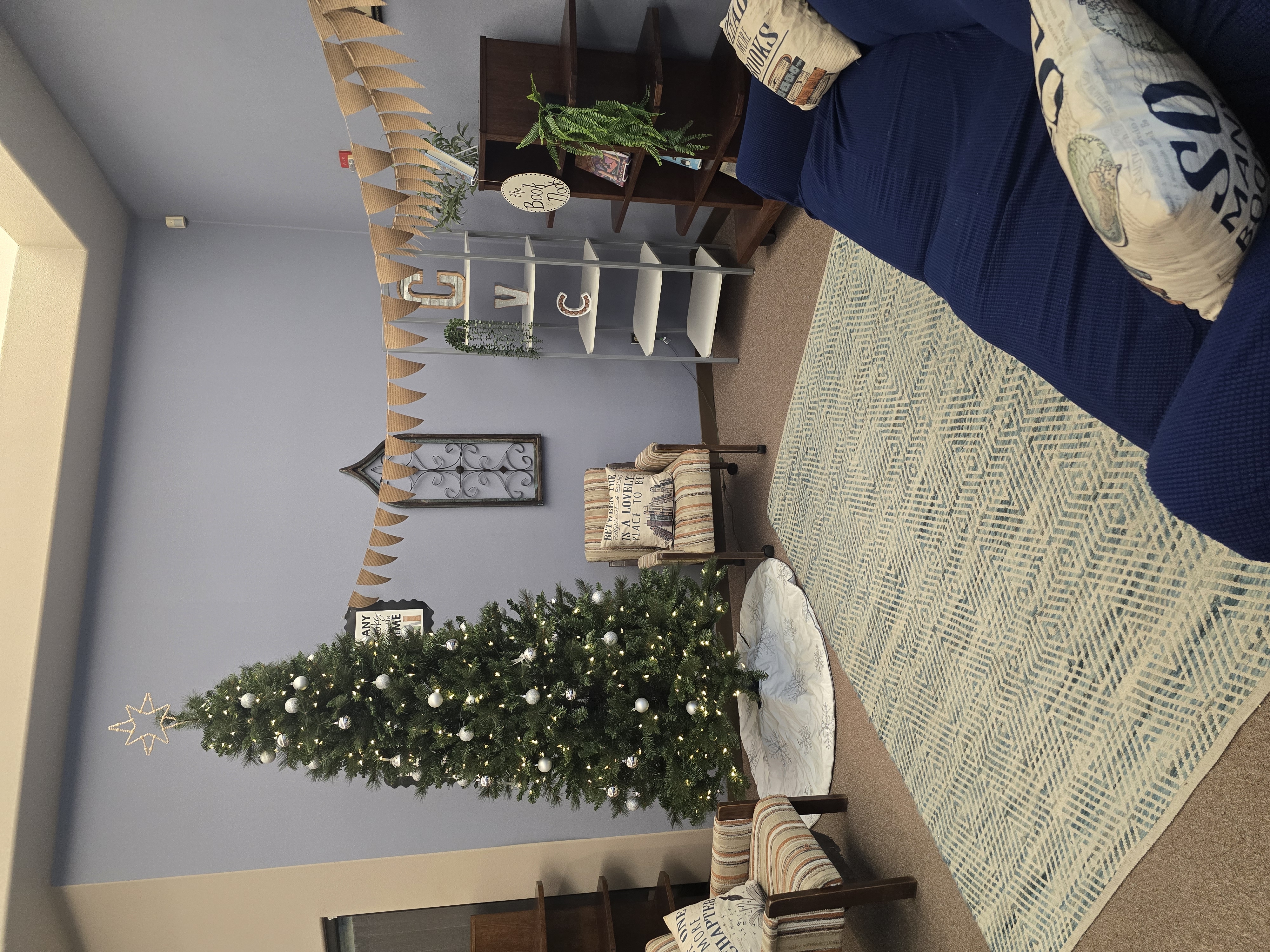 Christmas in the library!